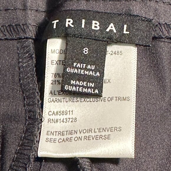 Tribal Women’s Carbon Gray Dress Pants Rayon/Nylon/Spandex Bootcut Size 8 - Picture 3 of 13